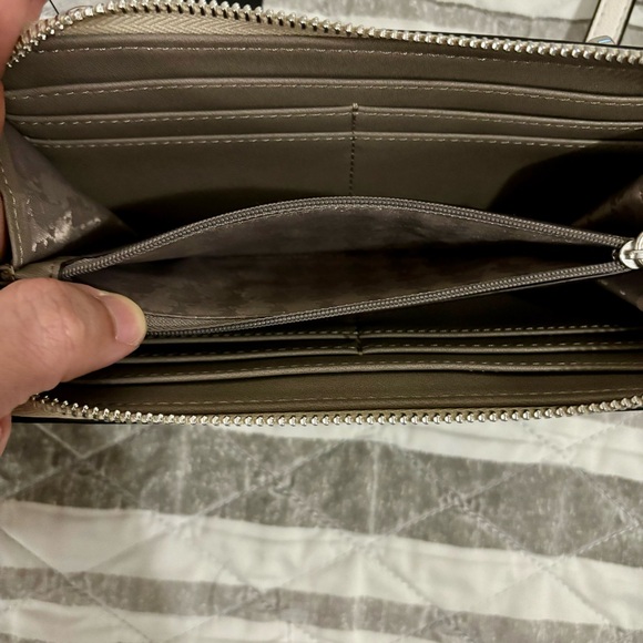 Karl Lagerfeld Paris SLG Crossbody Beige Taupe Handbag - Picture 11 of 15